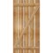 Ekena Millwork Spaced Board-n-Batten Shutters w/Z-Bar, Rough Sawn Western Red Cedar, 28 7/8W x 57H, PR RBS06Z29X057RWR - alternate 4